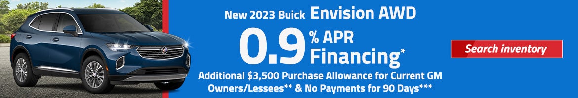 Buick Envision APR Financing